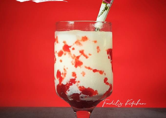 Resep Korean Strawberry Milk Oleh Fadil S Kitchen Cookpad