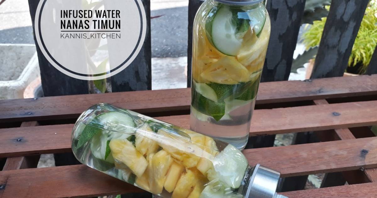 Resep Infused Water Nanas Timun Oleh Anisa Purwanti Cookpad