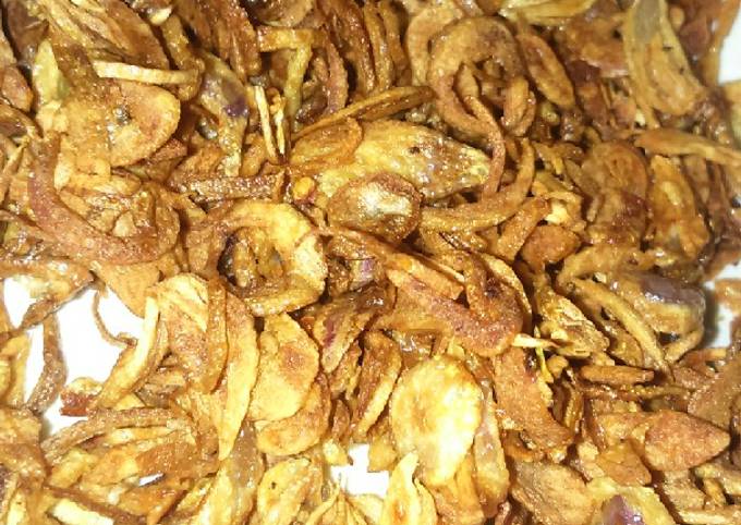 Resep Bawang Goreng Renyah Oleh Ndoro NOvian Cookpad