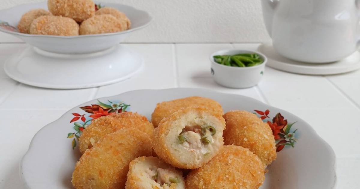 Resep Kroket Kentang Enak Gurih Praktis Lembut Renyah Dengan