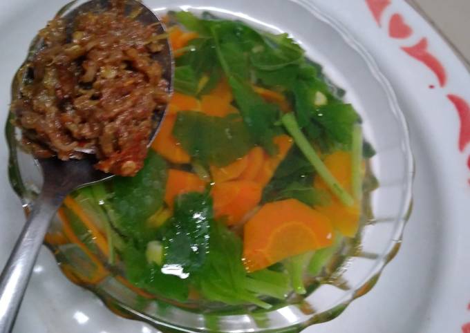 Resep Sayur Bening Sambal Teri Oleh Fanessa Cookpad