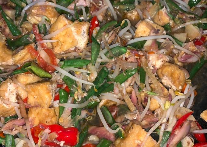 Resep Cah Tauge Ikan Asin Oleh Nadya Ghina Cookpad