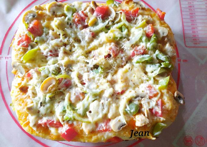 Resep Pizza Teflon Simple Adonan Basic Oleh Rainbow Cookpad