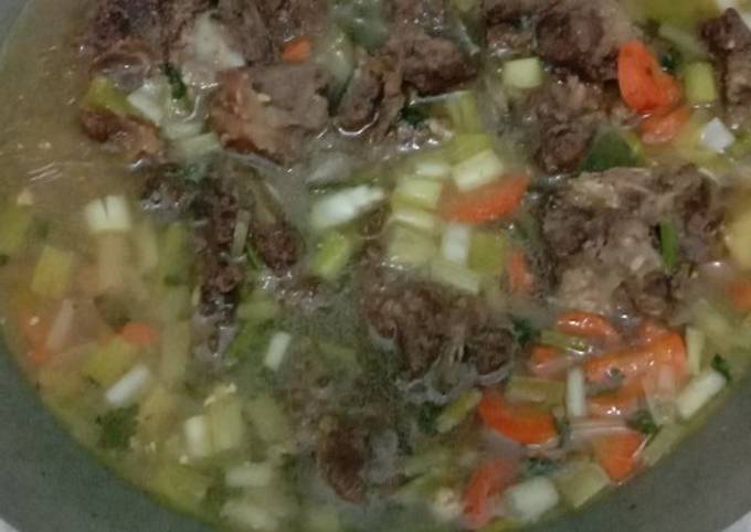 Resep Sup Tulang Iga Oleh Haura Yusuf Cookpad