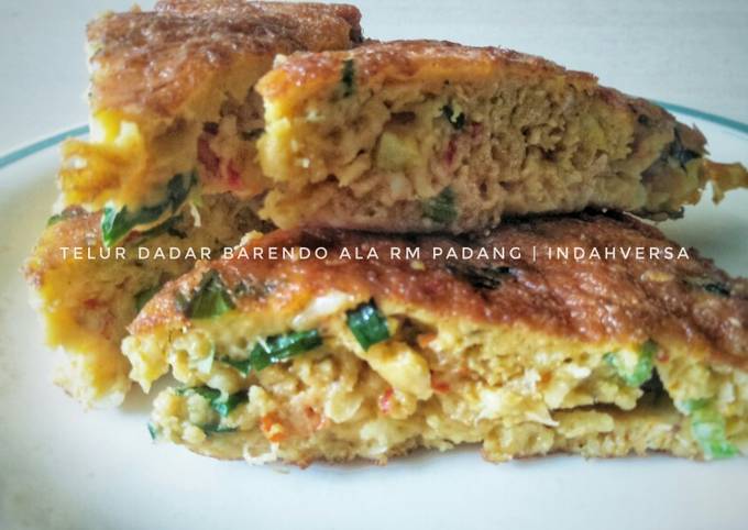 Resep Telur Dadar Ala RM Padang Oleh Indah Permatasari Cookpad