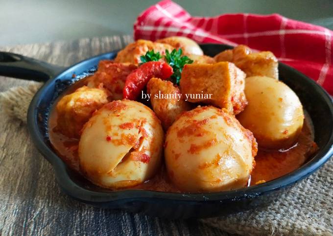 Resep Telur Tempe Tahu Masak Bali Oleh Shanty Yuniar Cookpad