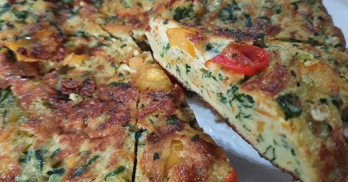 Resep Telur Dadar Daun Melinjo Oleh Dapur Mama Varo Cookpad