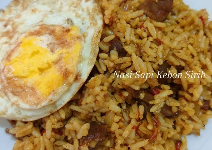 Resep Nasi Goreng Kambing Kebon Sirih Oleh Ana Suryatri Cookpad