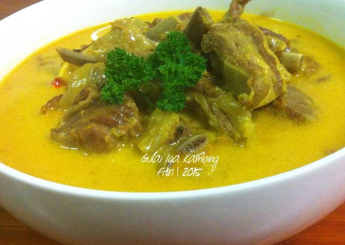 Resep Gulai Iga Kambing Oleh Fitri Sasmaya Cookpad