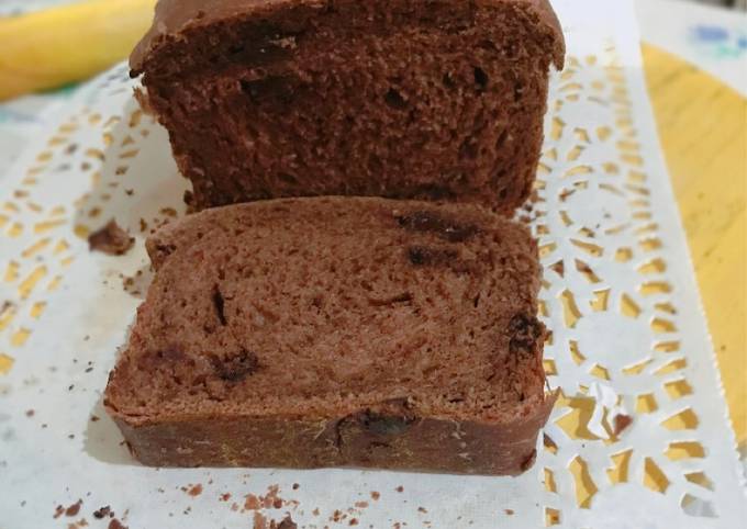 Resep Roti Tawar Chocolatechips Eggless Oleh Heni Absari Cookpad