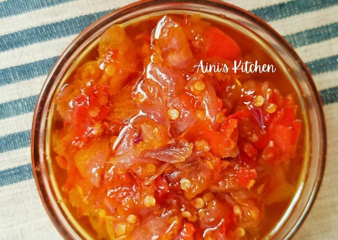 Resep Sambal Bawang Ala Bu Rudy Oleh Aini S Kitchen Cookpad