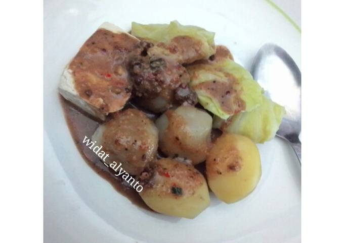 Resep Siomay Tanpa Ikan Alias Cilok Oleh Widat Alya N To Cookpad