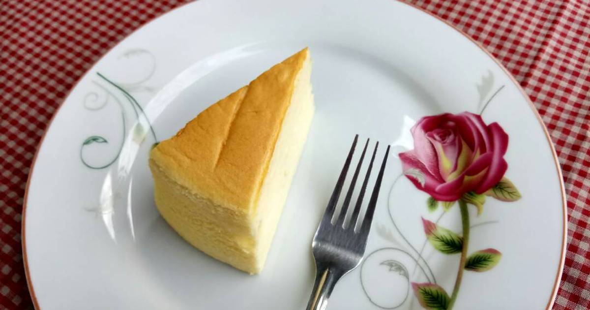 Resep Japanese Cotton Cheesecake Super Cheesy No Cream Cheese Oleh