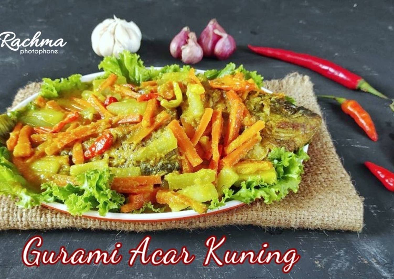 Resep Gurami Acar Kuning Pesmol Ikan Gurami Oleh Rachma Nita Cookpad