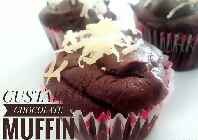 Resep Custard Chocolate Muffin Oleh Urk Cookpad