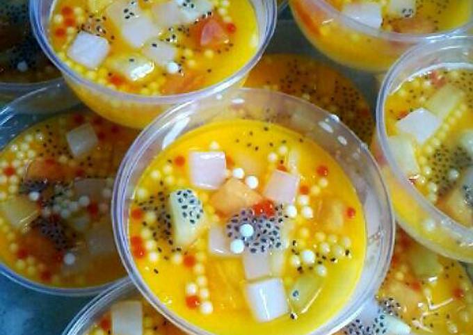 Resep Puding Sutra Buah Oleh Alma Yunita Cookpad