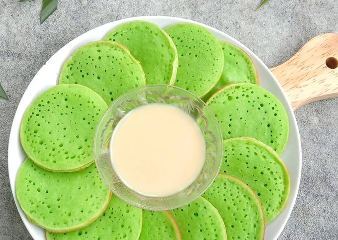 Resep Serabi Pandan Kuah Kinca Oleh Eli Yana Dwi Lestari Cookpad