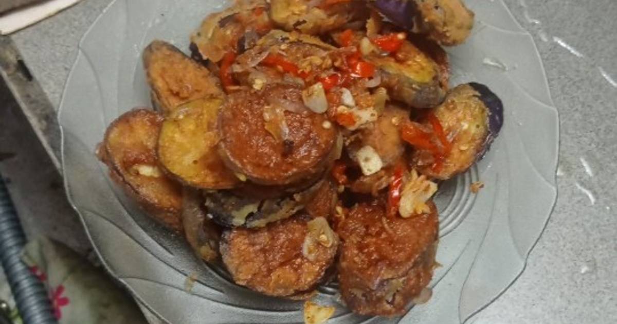 Resep Terong Krispi Cabai Garam Oleh Yuna Yoon Cookpad