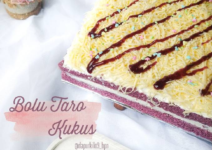 Resep Bolu Taro Kukus Oleh Aniss Soetomo Cookpad