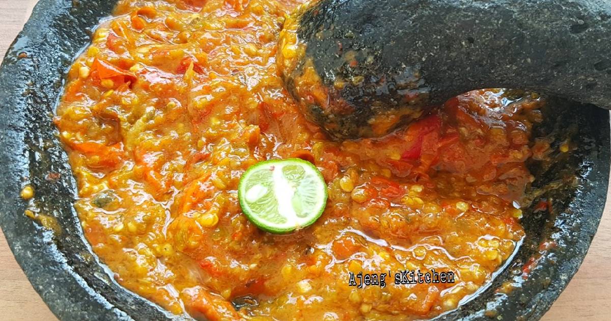 Resep Sambal Terasi Jeruk Limau Oleh Ajeng Mustika Cookpad