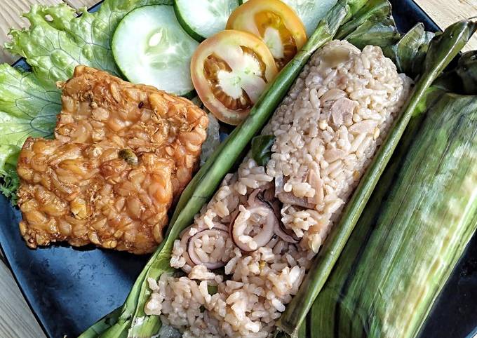 Resep Nasi Bakar Cumi Oleh Tri Puji Lestari Chacha S Kitchen Cookpad