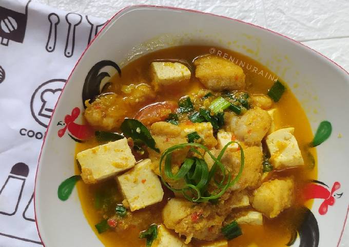 Resep Ikan Dori Tahu Kuah Kuning Oleh Reni Nuraini Cookpad