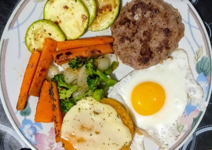 Hamburguesas Caseras Con Vegetales A La Plancheta Receta De Vivi