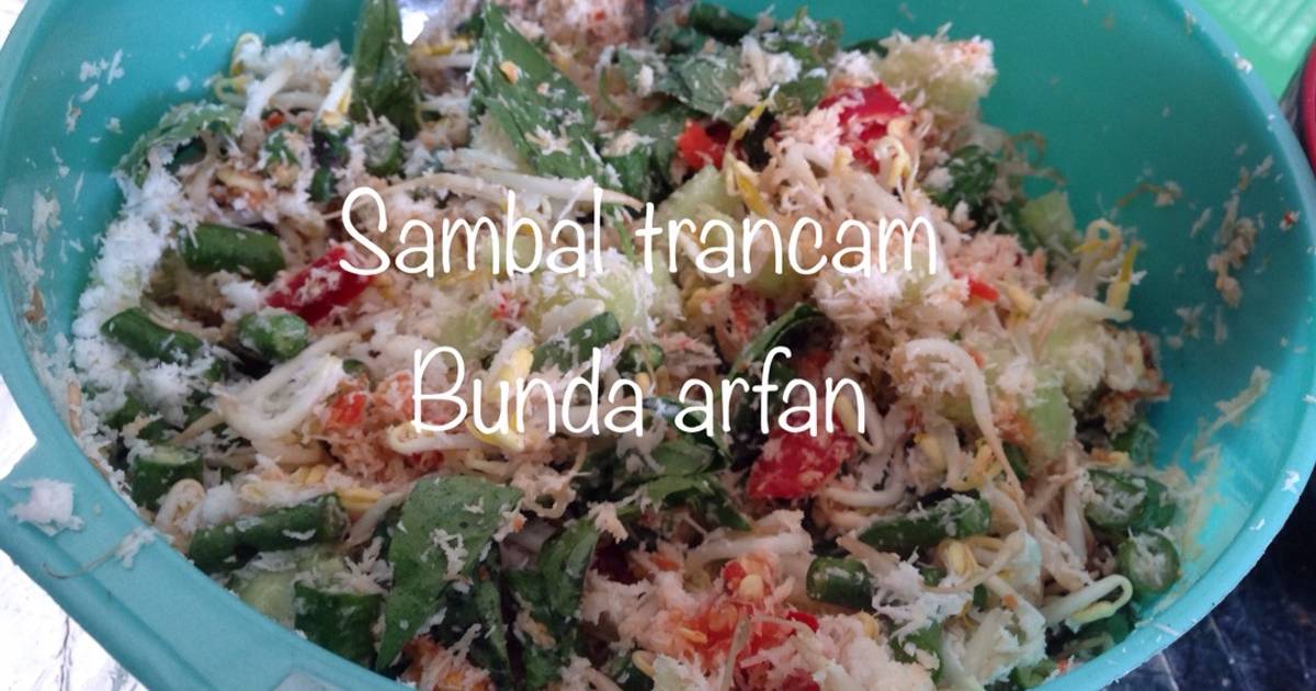 Resep Sambal Trancam Sederhana Oleh Bunda Arfan Cookpad