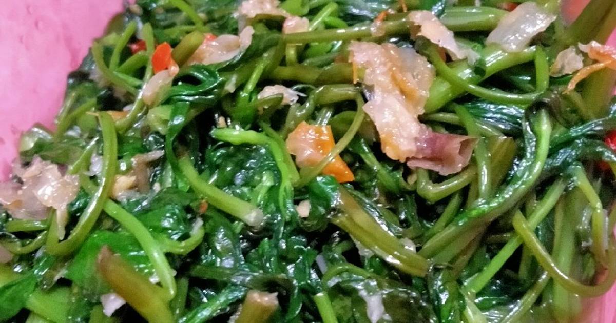 Resep Cah Kangkung Sambel Terasi Oleh Kaivan Mom Cookpad