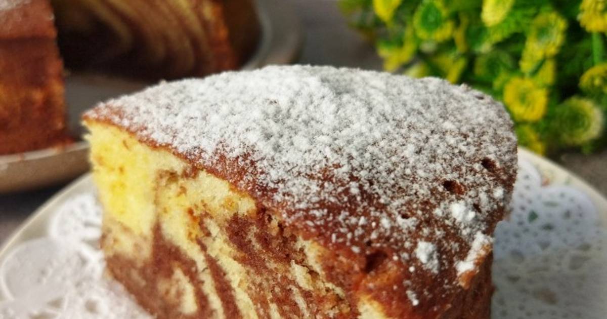 Resep Zebra Butter Cake Oleh Daniar Cookpad