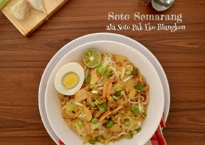 Resep 969 Soto Semarang Ala Soto Pak Eko Blangkon Oleh Dapur Ibuk