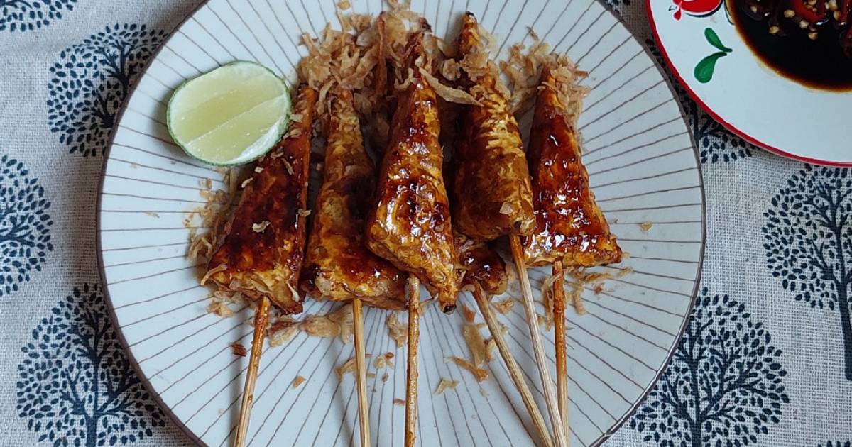 Resep Tempe Bakar Teflon Sate Tempe Oleh Siswaty Elfin Bachtiar Cookpad