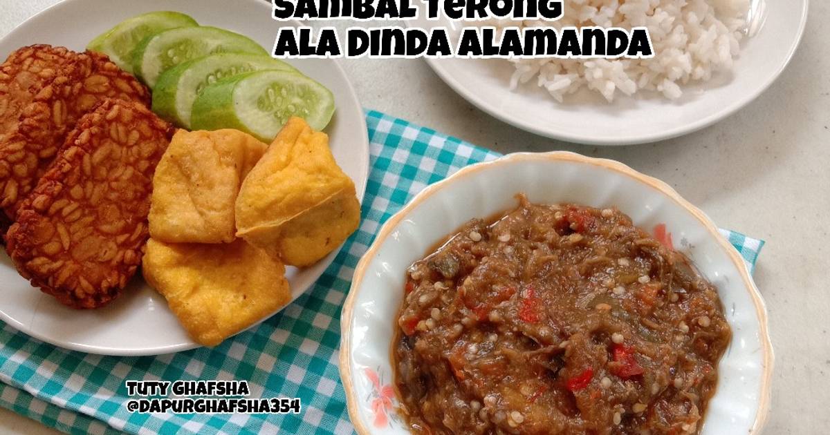 Resep Sambal Terong Ala Dinda Alamanda Oleh Tuty Ghafsha Cookpad