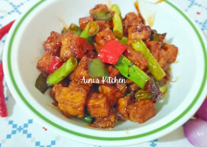 Resep Oseng Tempe Buncis Lada Hitam Oleh Aini S Kitchen Cookpad