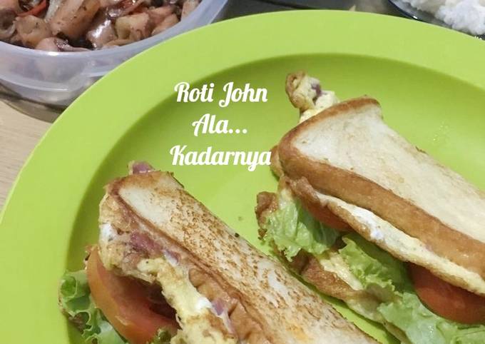 Resep Roti John Ala Kadarnya Oleh Tata Naveed Cookpad