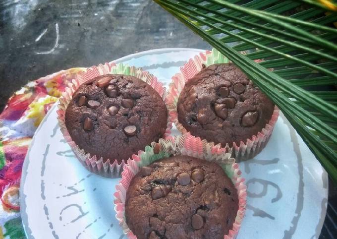 Resep Muffin Coklat Soda Oleh Pawon Ibuk Cookpad