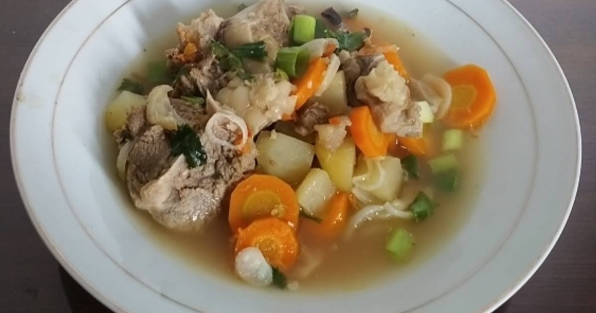 903 Resep Sop Tulang Sapi Enak Dan Sederhana Cookpad