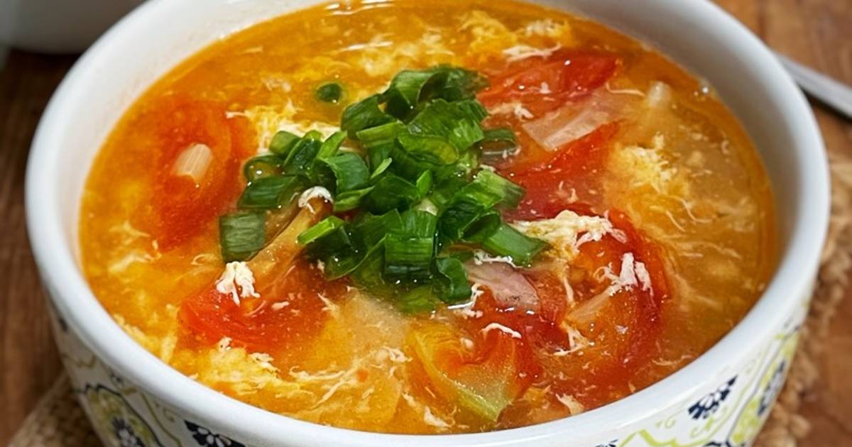 Resep Sup Tomat Telur Oleh Windri Aries IG Windriwien Cookpad