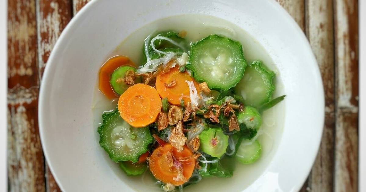 Resep Sup Oyong Wortel Oleh Dessy Kemalasari Cookpad