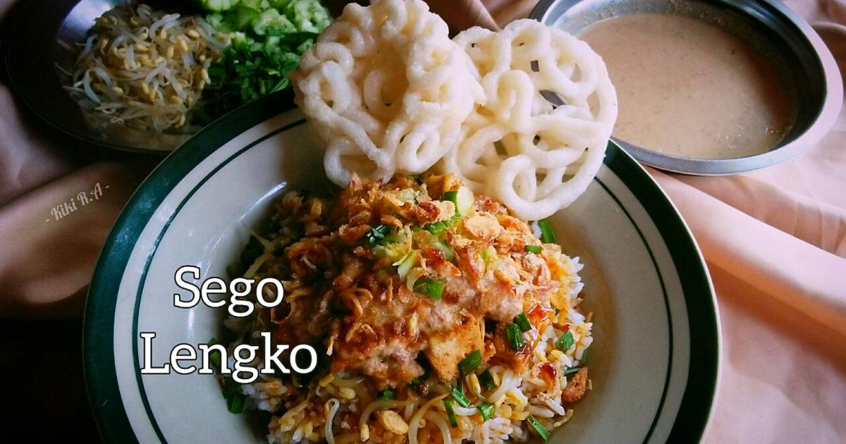 Resep Nasi Lengko Sego Lengko Khas Cirebon Oleh Dapur Amalia Rizki