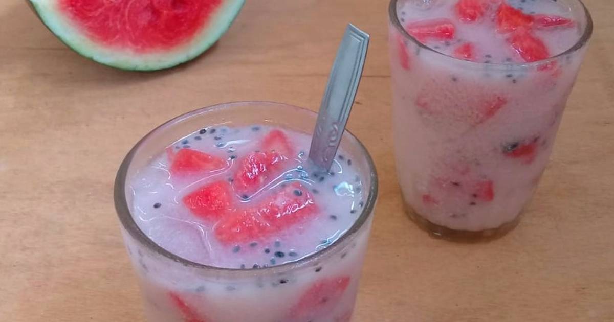 Resep Es Semangka Yakult Oleh Pawon Simbok Cookpad