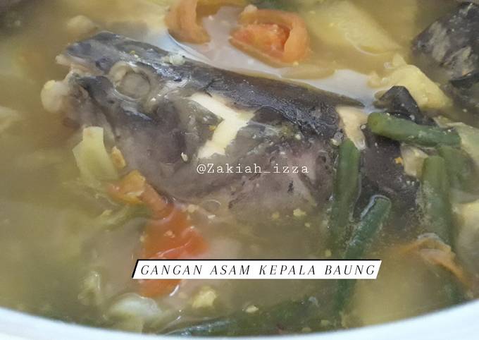 Resep Gangan Asam Kepala Baung Sayur Asam Khas Banjar Oleh Zakiah