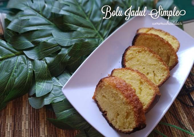 Resep Bolu Jadul Simple Tanpa Sp Oleh Ummu Haidar Cookpad