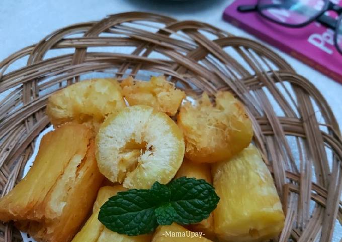 Resep Singkong Goreng Merekah Oleh Mama Upay Cookpad