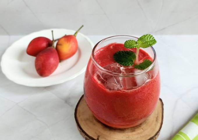 Resep Juice Martebe Markisa Terong Belanda Oleh Isnawati Cookpad