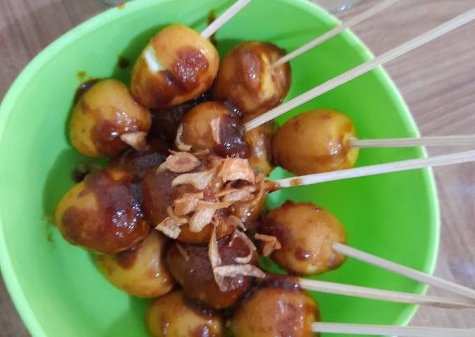 Resep Sate Telur Puyuh Oleh Netha Cookpad