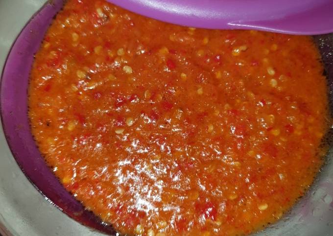 Resep Sambel Pendamping Opor Oleh Dhea Hayashi Fazrin Cookpad