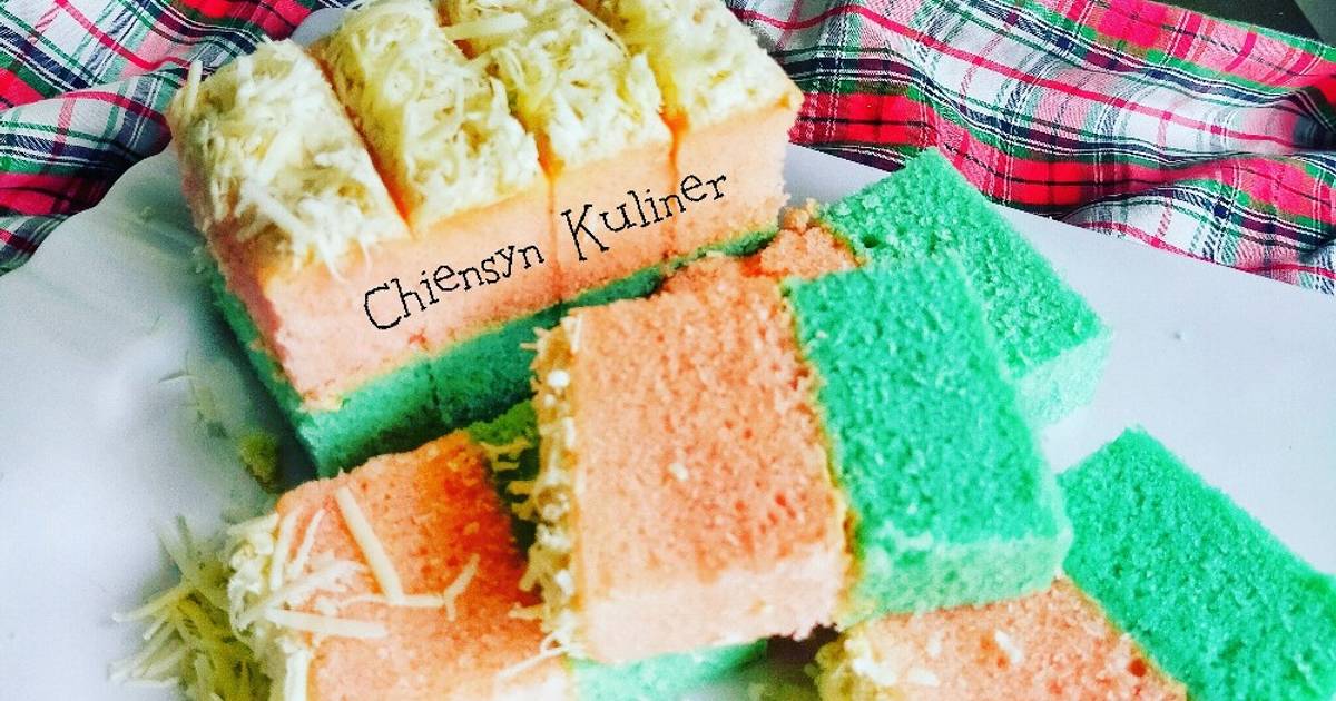 Resep Bolu Kukus Potong Tabur Keju Oleh Chiensyn Kuliner Cookpad