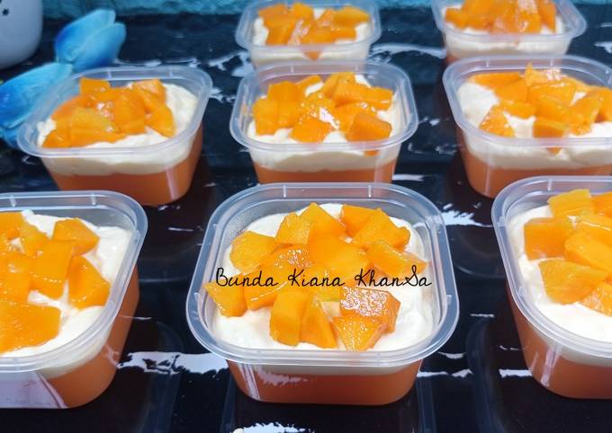 Resep Puding Mangga Oleh Bunda Kiana Khansa Cookpad