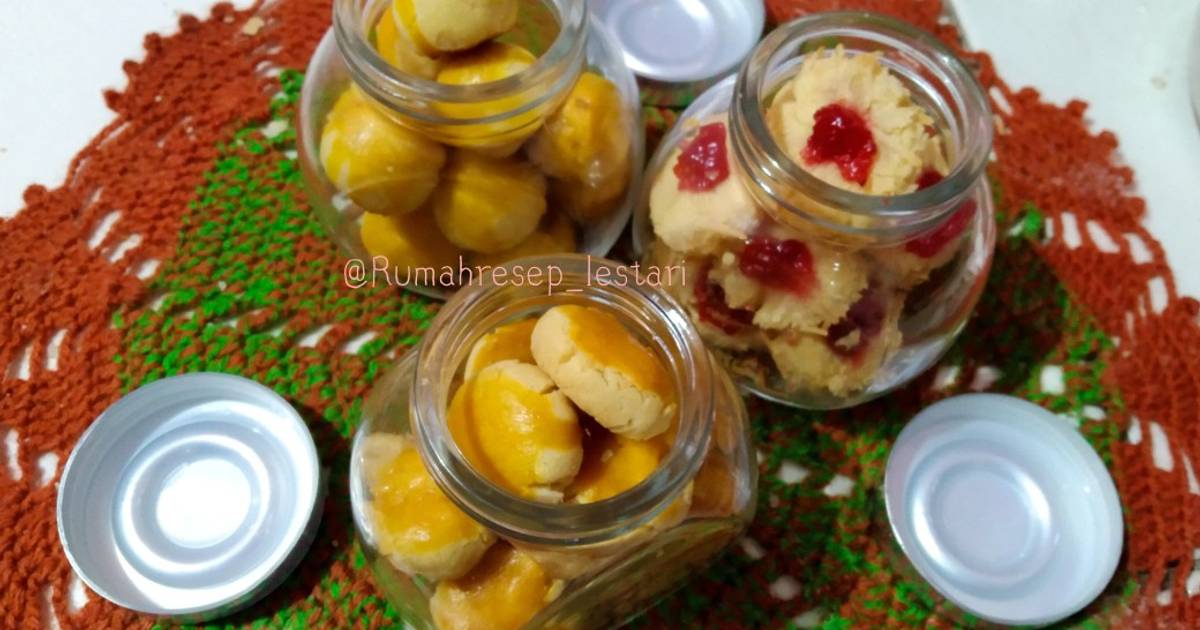 Resep Kue Kering Almond Nastar Thumbprint Enak Banget Oleh Nendah